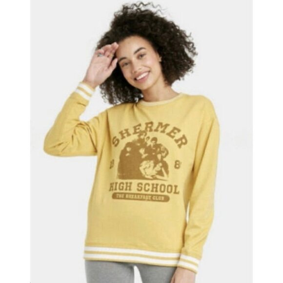The Breakfast Club Sweaters - Women’s  The Breakfast Club Shermer High School‎ Crewneck Sweatshirt Size Small